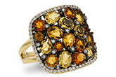 K242-95064: LDS RG 3.00 CITRINE 3.27 TGW