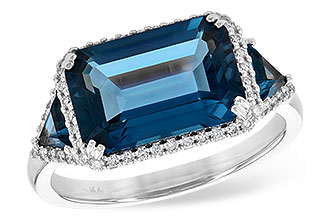 G244-75037: LDS RG 4.60 TW LONDON BLUE TOPAZ 4.82 TGW
