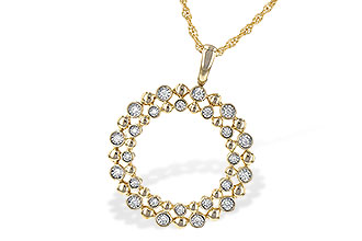 E244-77737: NECKLACE .12 TW