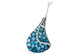 D242-05037: NECK 4.81 BLUE TOPAZ 4.94 TGW