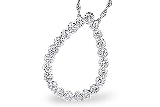 L327-50537: NECKLACE 1.00 TW