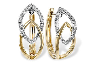 G243-89619: EARRINGS .25 TW