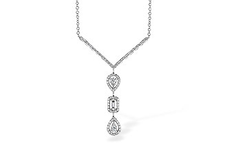 K327-49573: NECK .04 BAGUETTE .50 TW