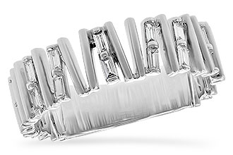 M244-77737: LDS DIA WED RG .24 TW BAGUETTES