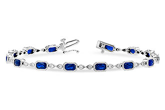 G327-48719: BRACELET 4.00 SAPP 4.32 TGW