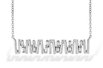 F244-77746: NECK .15 TW BAGUETTE DIAS