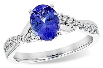 F244-79619: LDS RG 1.20 TANZANITE 1.35 TGW