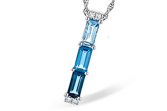 D327-48683: NECK 1.26 BLUE TOPAZ 1.30 TGW