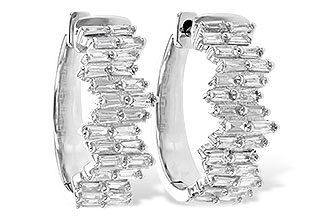 A244-77801: EARR .70 TW BAGUETTE DIAS