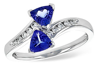 D244-73265: LDS RG .77 TW TANZANITE .90 TGW