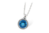M242-03264: NECK 3.87 BLUE TOPAZ 4.01 TGW